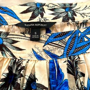 Banana Republic Toile Blouse
